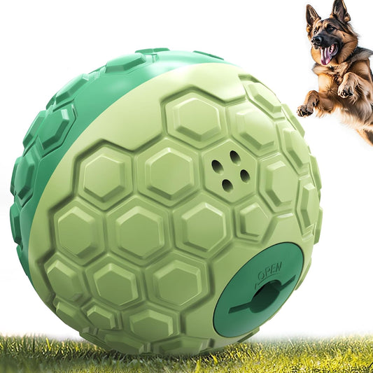 KADTC XL Rolling Dog Treat Dispenser Toys, Wobble Giggle Ball & Slow Feeder