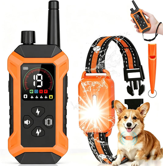 Shock Collar for Dogs, 4400FT Dog Shock Collar with Remote, 5-150Lbs