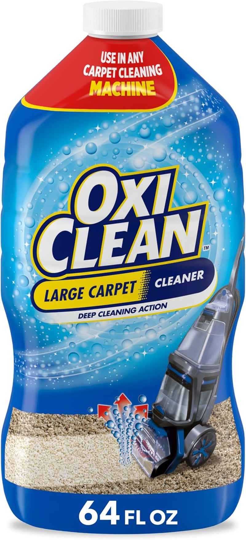 Oxiclean Large Carpet Cleaner Liquid Solution, 64 Fl Oz