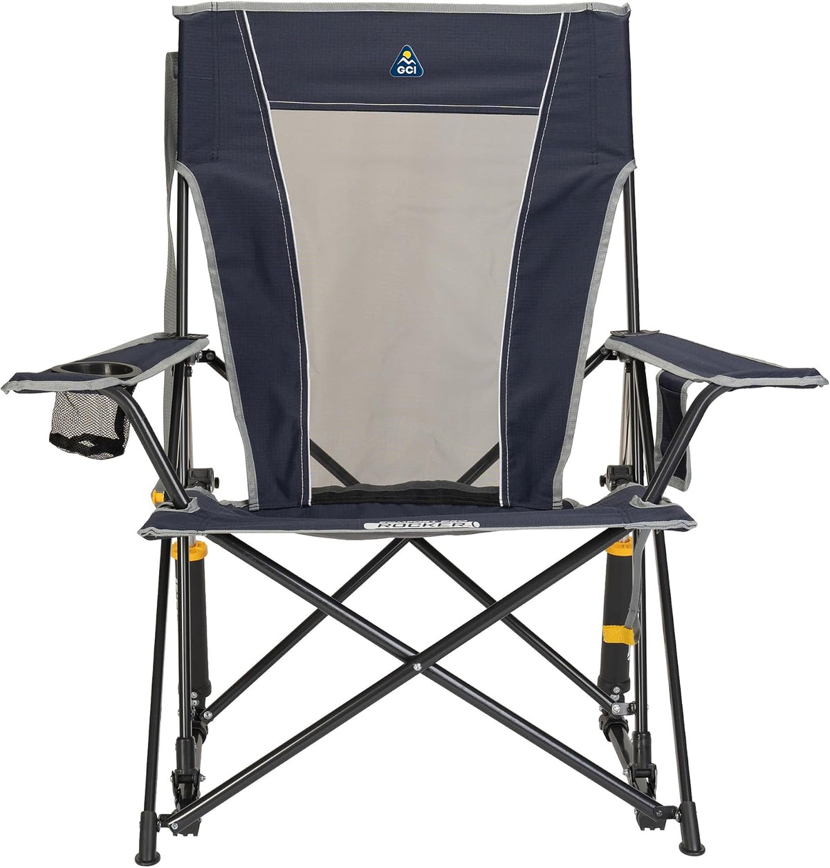 GCI Outdoor Comfort Pro Rocker Camping Chair - Indigo Blue