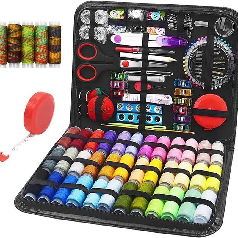 FNV Sewing Kit, 229 Pcs, Portable Needle Thread Repair Kit