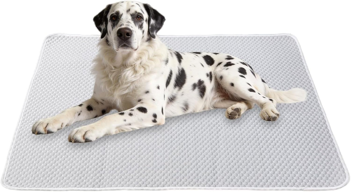 Cooling Mat for Giant Dog 60"X40", Washable Waterproof Non-Slip Pad