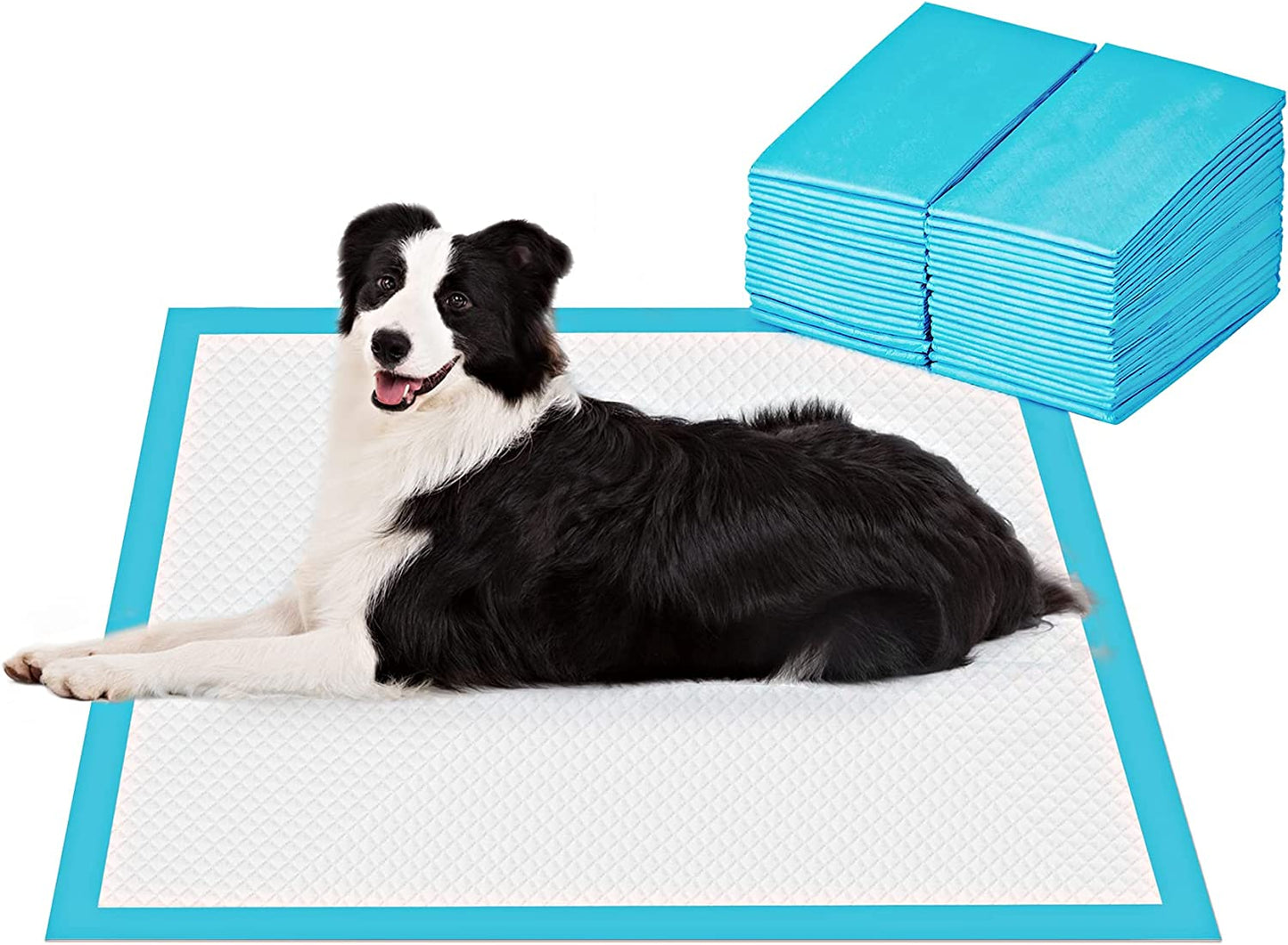 BESTLE Extra Large Pet Training and Puppy Pads Pee Pads for Dogs 28"X34" -40 Count Super Absorbent & Leak-Proof