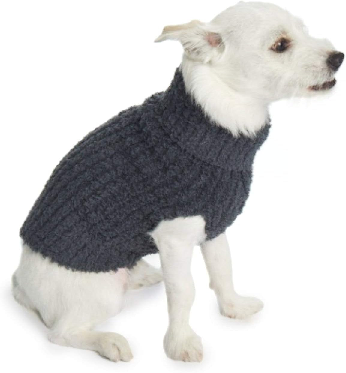 Barefoot Dreams® Cozychic® Ribbed Pet Sweater, Slate Blue, Small