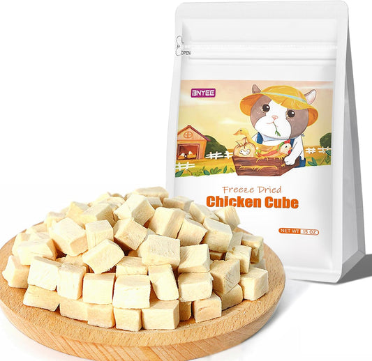 15OZ Freeze Dried Chicken Cat & Dog Treats High Protein Training Snacks