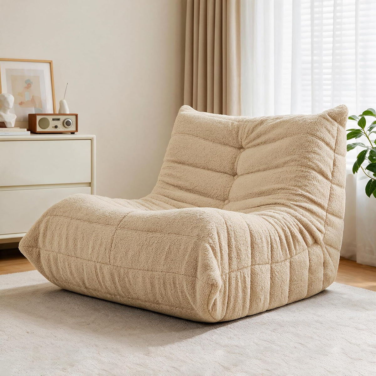 Bean Bag Chairs for Adults,Large Togo Chair,Comfy Bean Bag Couch