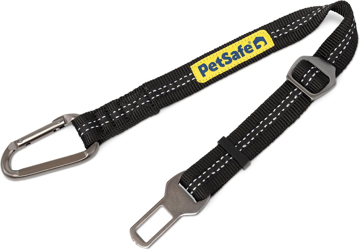 Petsafe Safety Seatbelt Dog Tether, Black