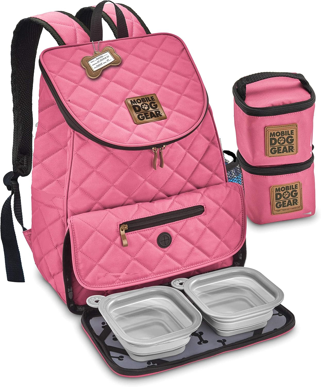 Mobile Dog Gear Unisex Weekender Backpack™ Pink One Size One Size