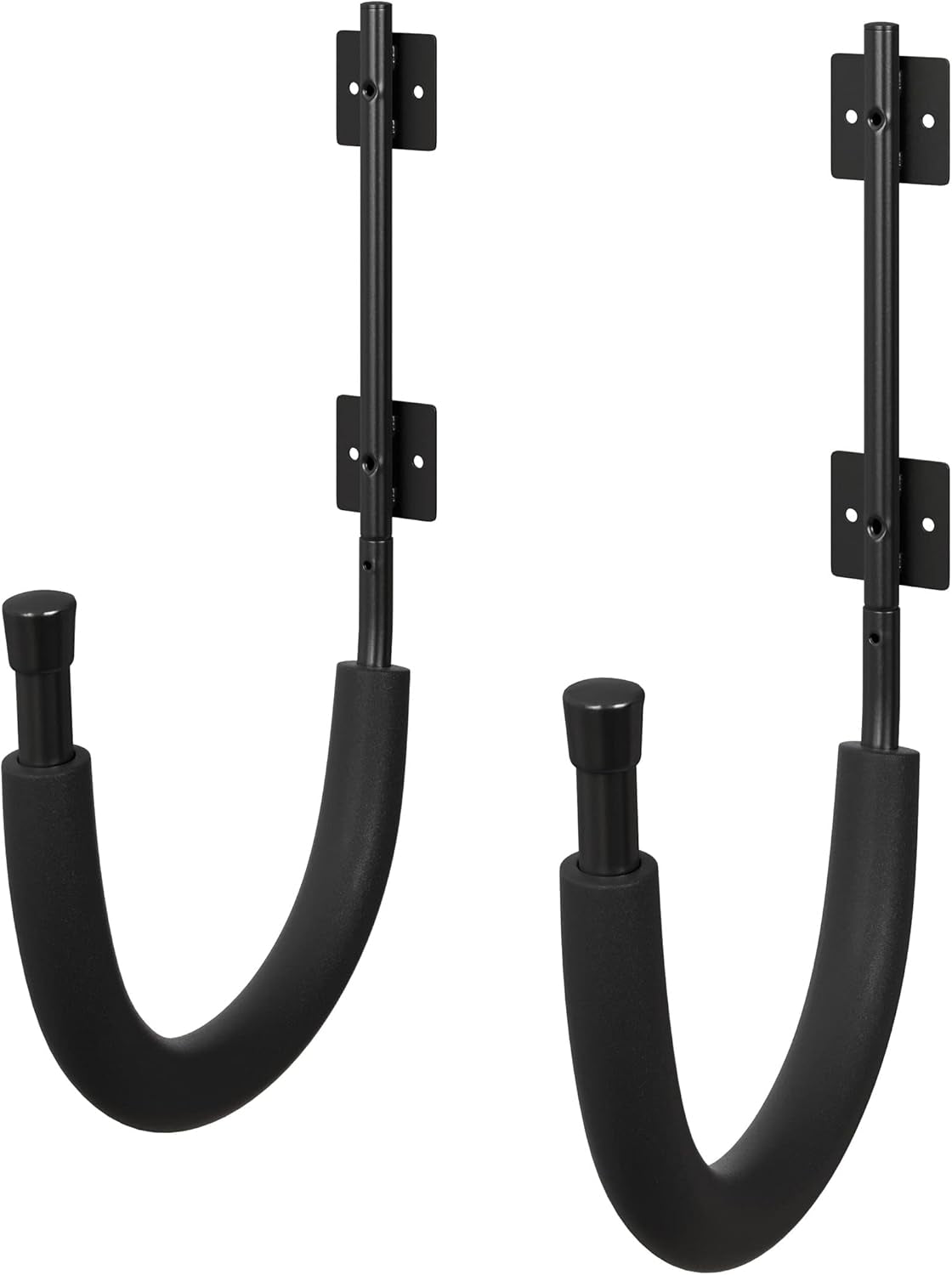 2-Pack of Kayak Storage Hook Sets - Kayak Wall Mount Hangers with 100Lb Capacity per Pair for Paddleboards, Surfboards,