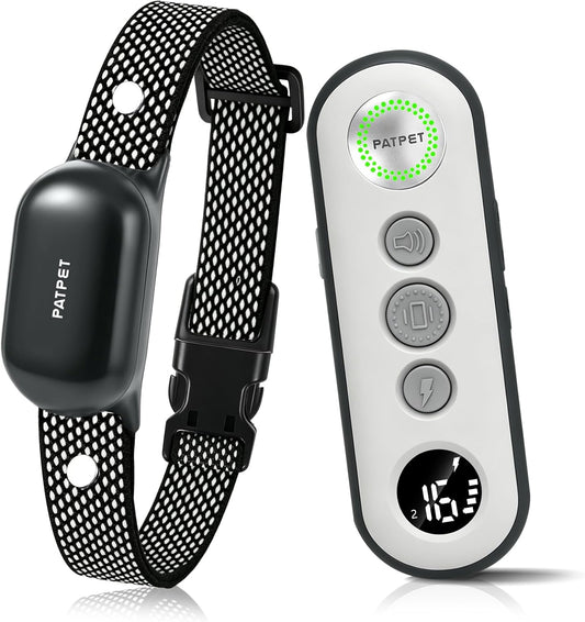 PATPET Dog Shock Collar with Remote Control - 4000FT Safe Training Collar
