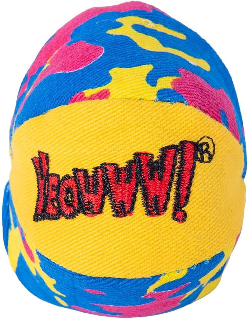 Yeowww! Catnip My Cats Balls Toys for Cats - 3-Pack - Durable Cotton Twill - Made in the USA - Stuffed with Organically Grown Catnip
