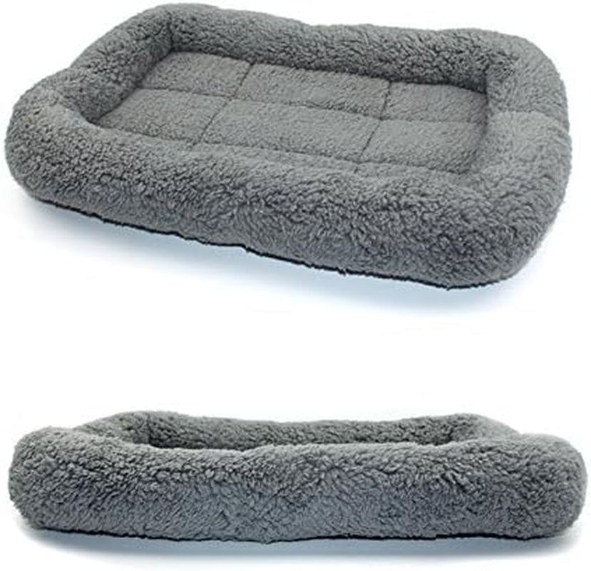 Enjoying Cat Mat Bed 10" X 15" Pet Bed with Pillow around for Puppy Kitten Curled Sleeping Beds for Carrier/Crate Small Dog Cushion, anti Skid Bottom, Small