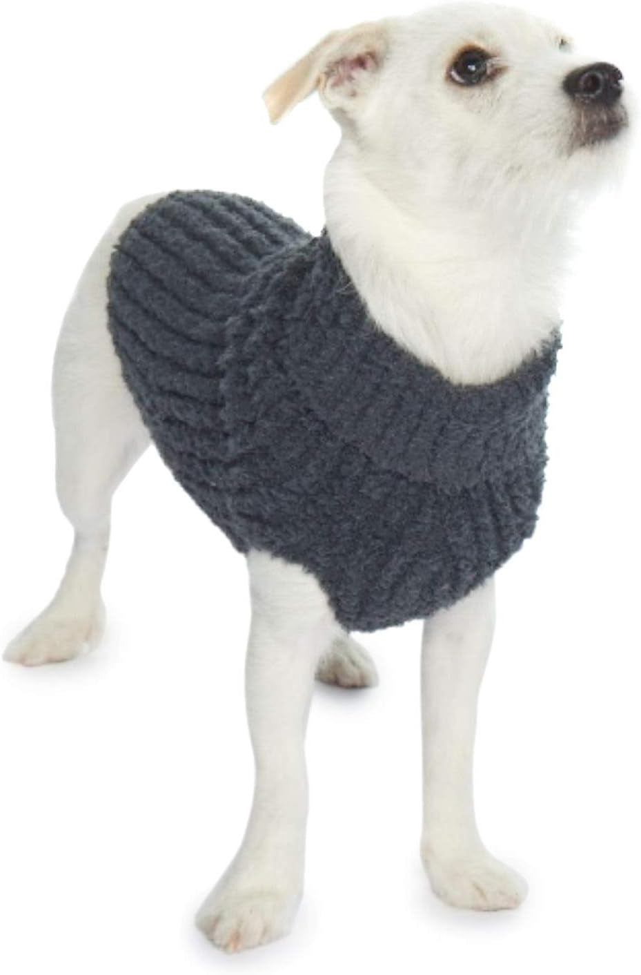 Barefoot Dreams® Cozychic® Ribbed Pet Sweater, Slate Blue, Small
