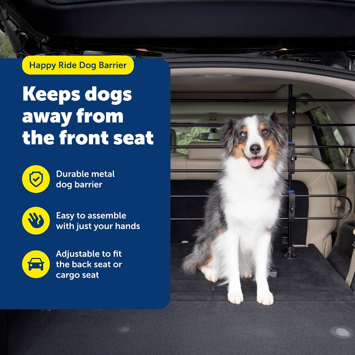 Petsafe Happy Ride Metal Dog Barrier