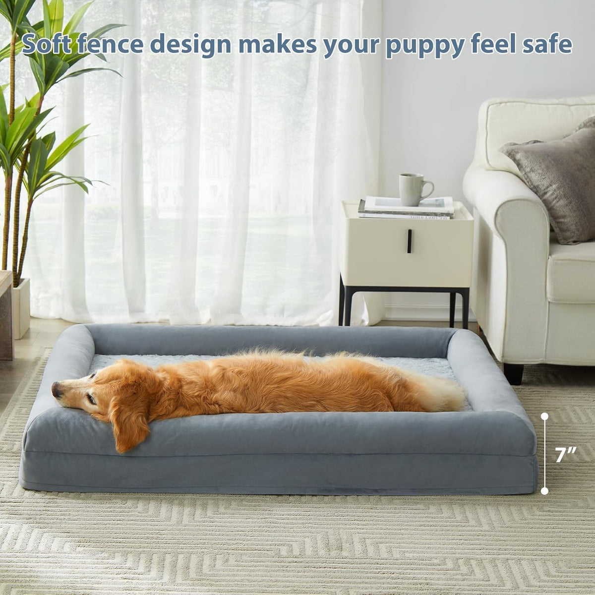 WNPETHOME XXL Extra Large Orthopedic for Senior Dog Bedcomfy Sleeping