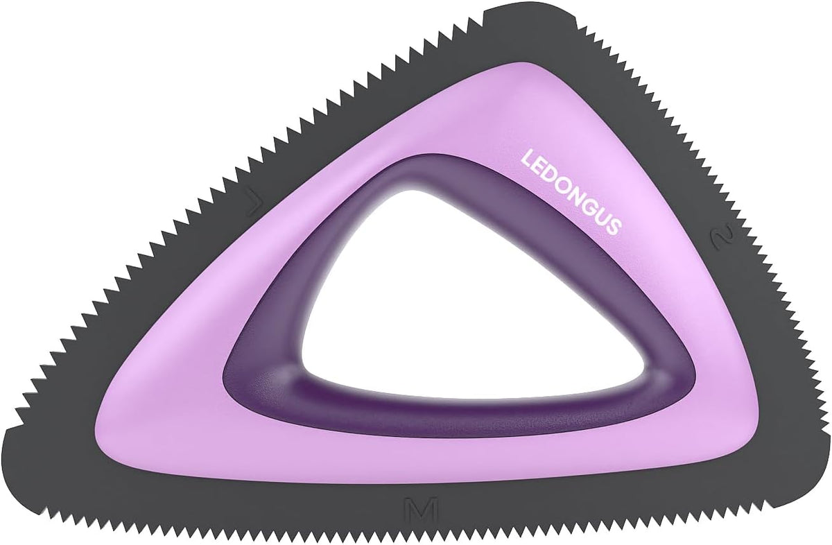 Pet Hair Remover for Car and Home, Multi-Surface Fur Removal Tool, Portable, Twilight Purple