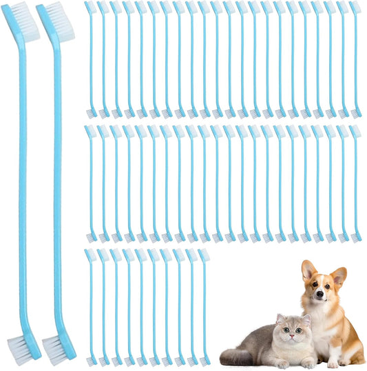 200 PCS Pet Toothbrush Bulk Toothbrush Puppy Tooth Brushing Kit