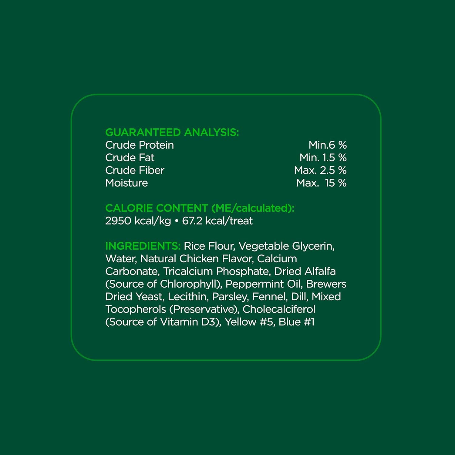 Minties Dental Chews for Dogs, 20 Count, Vet-Recommended Mint-Flavored Dental Dog Treats for Medium Sizes 25-50 Lbs, Bones Clean Teeth, Fight Bad Breath, and Removes Plaque and Tartar