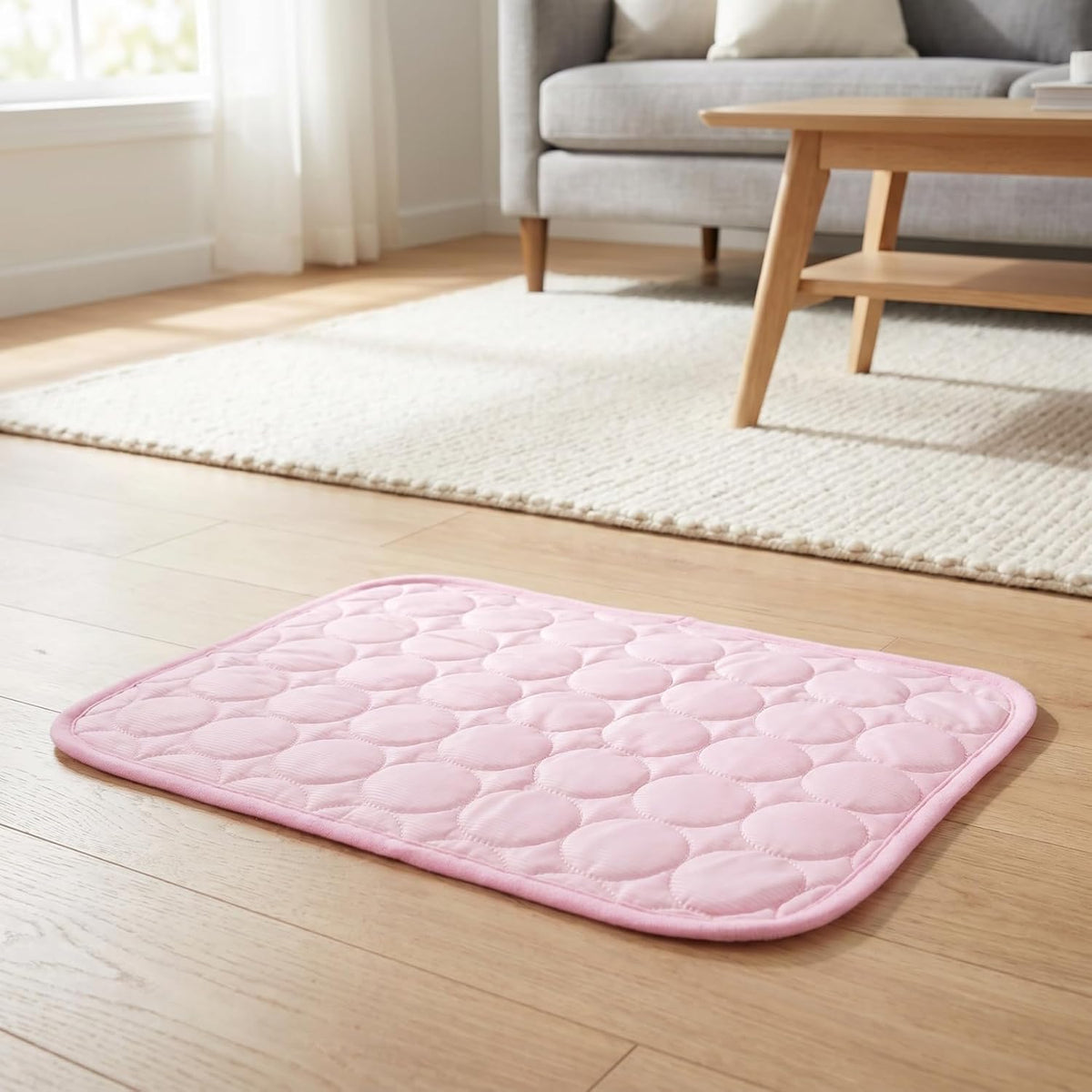Dog Ice Mat 16X12 In, Pet Cooling Pad for Cats Small Summer Bed