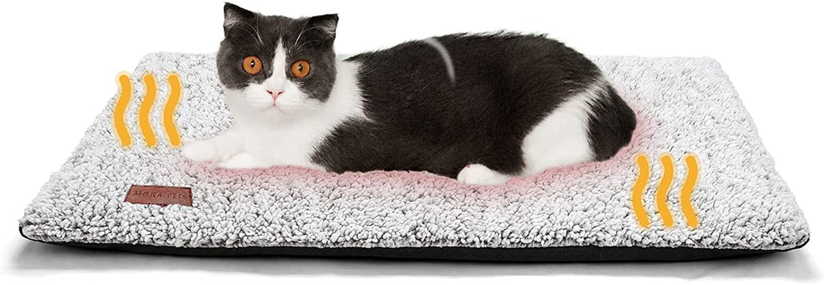 Mora Pets Self Warming Cat Bed Self Heating Cat Dog Mat Pet Pad Extra Warm