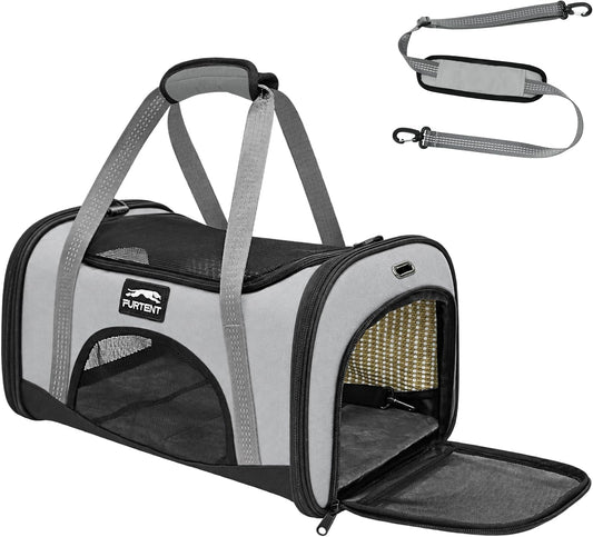 Soft Cat Carrier Airline Approved, Soft Sided Cat Carrier for Small Cats