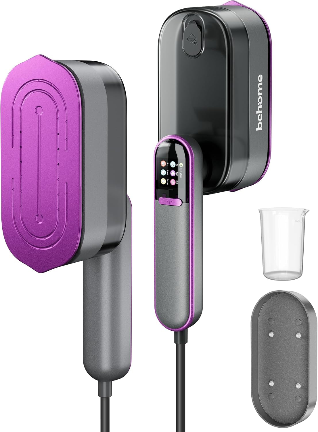 Behome Travel Steamer for Clothes, 20S Fast Heat-Up Portable Handheld Iron
