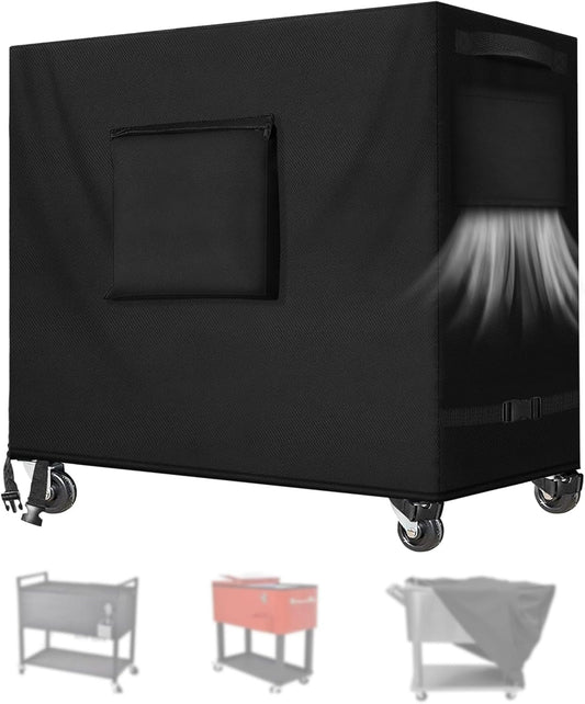 80 Quart Patio Cooler Cart Cover Waterproof