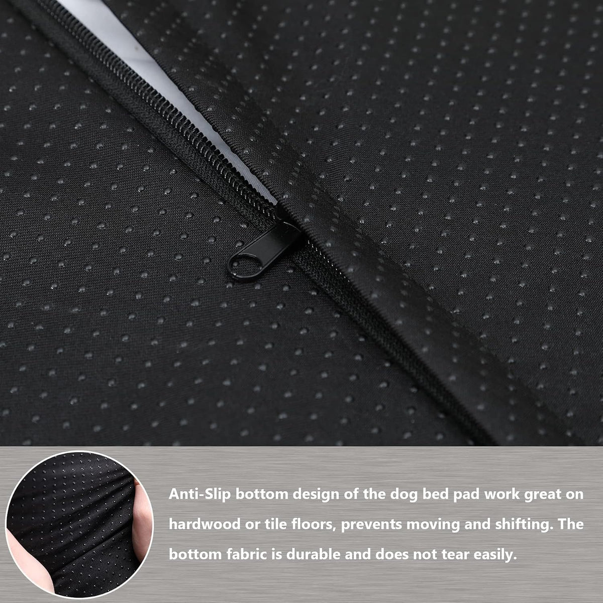 XXL Dog Bed Washable, Waterproof Large Crate Pad 48", Jumbo Plush Pet Mats