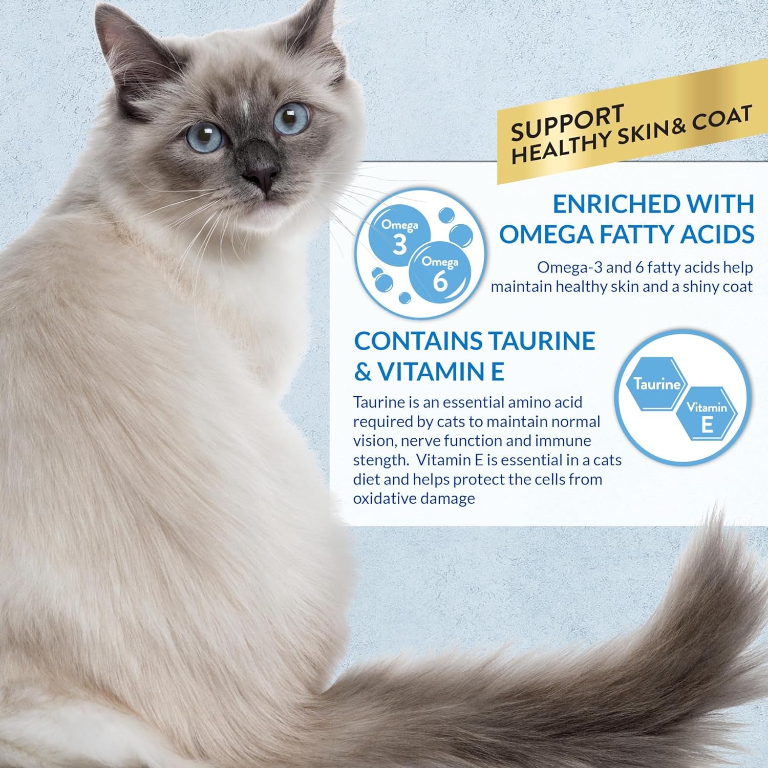 INABA Churu for Skin & Coat, Lickable, Squeezable Cat Treat with Omega Oils, Taurine and Vitamin E, 0.5 Ounces Each Tube, 50 Tubes, Skin & Coat Variety
