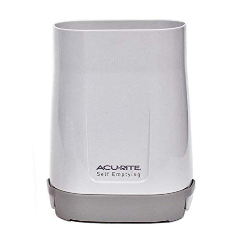 Acurite Wireless Rain Gauge with Self-Emptying Rain Collector with Rainfall History, Alerts, and Current Date and Time (02446M)