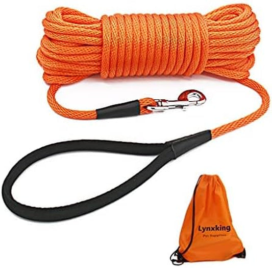 Check Cord Dog Leash Long Lead Obedience Recall Training Tracking Line 30Ft