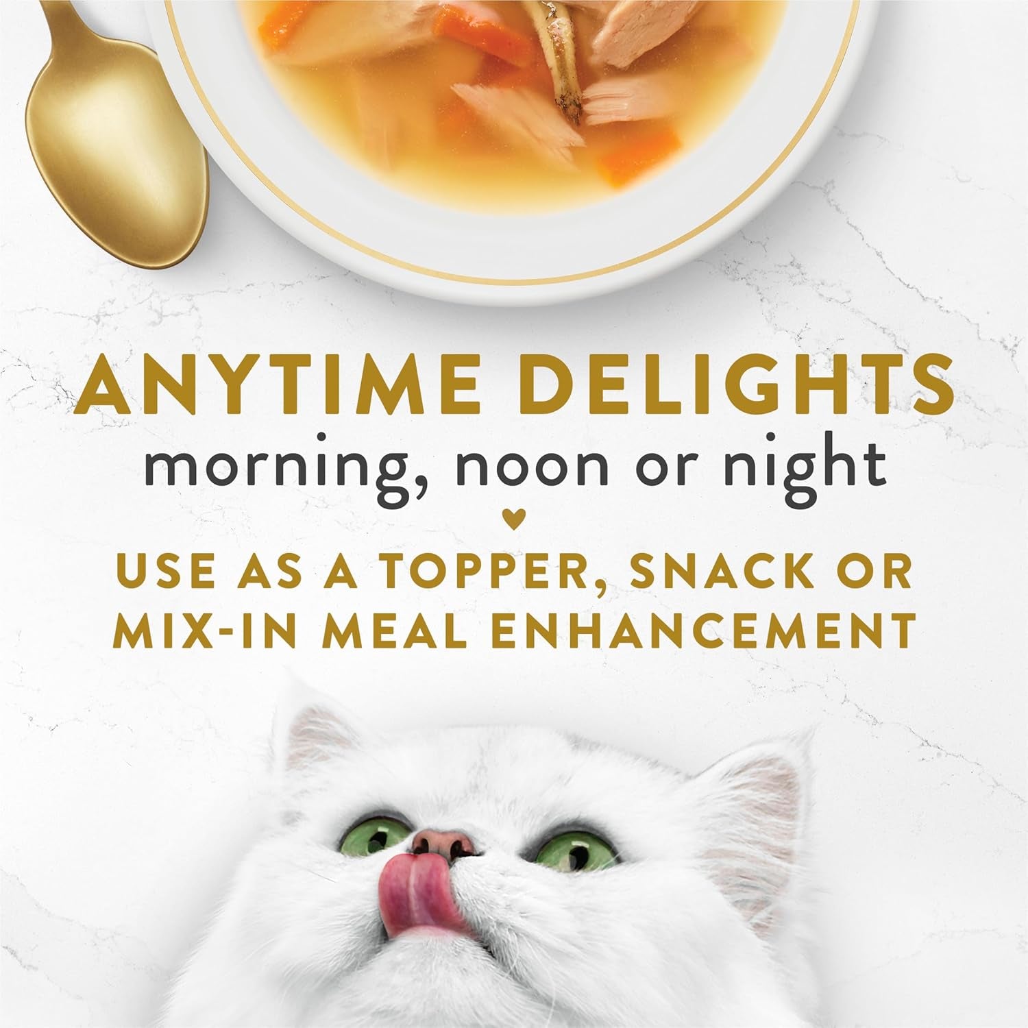 Purina Fancy Feast Lickable Wet Cat Food Broth Complement Classics Collection Variety Pack - (Pack of 12) 1.4 Oz. Pouches