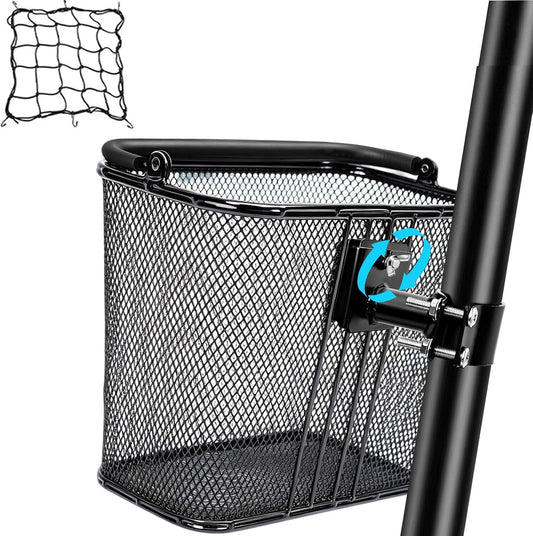 YEEGO DIRECT Bike Basket Front, Scooter Basket with Handle,Quick Release