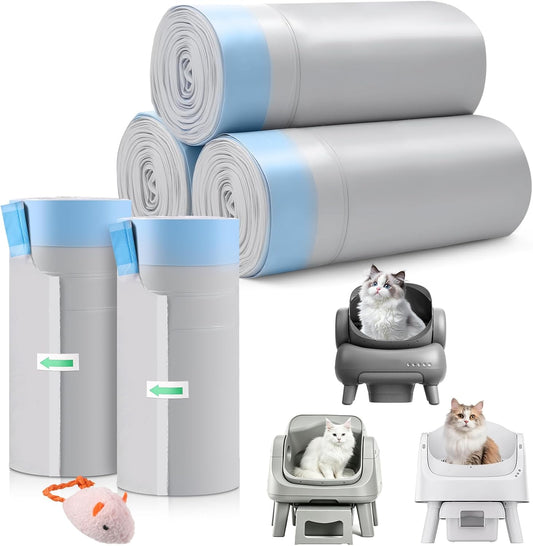 150 Count Automatic Cat Litter Box Bags Fits Petpivot 11/12& Neakasam1