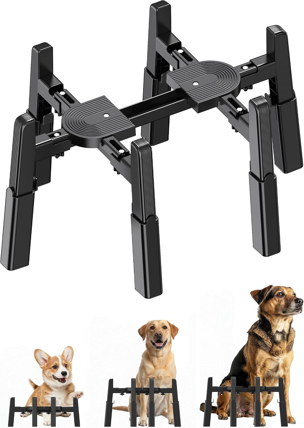 CZPET Dog Bowl Stand Extra Large Holder [Stand Only]