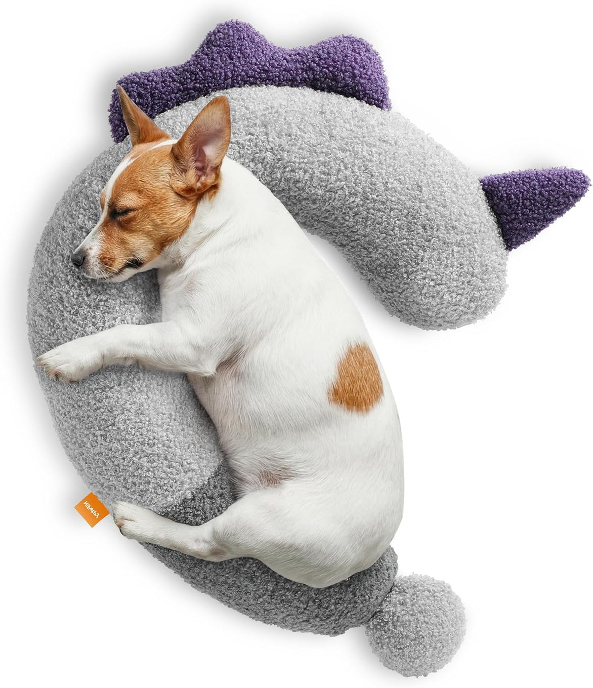 Hipetpy Dog Calming Pillow-Soft Neck Pillow for Dogs, Washable Sleep Pillow