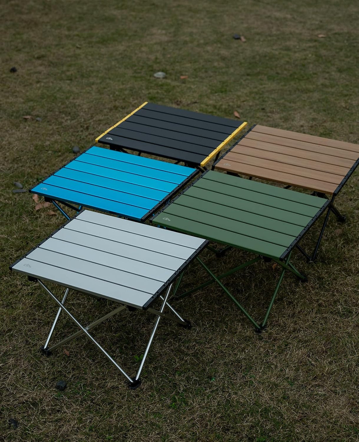 Iclimb Ultralight Compact Camping Folding Table (Black - S)