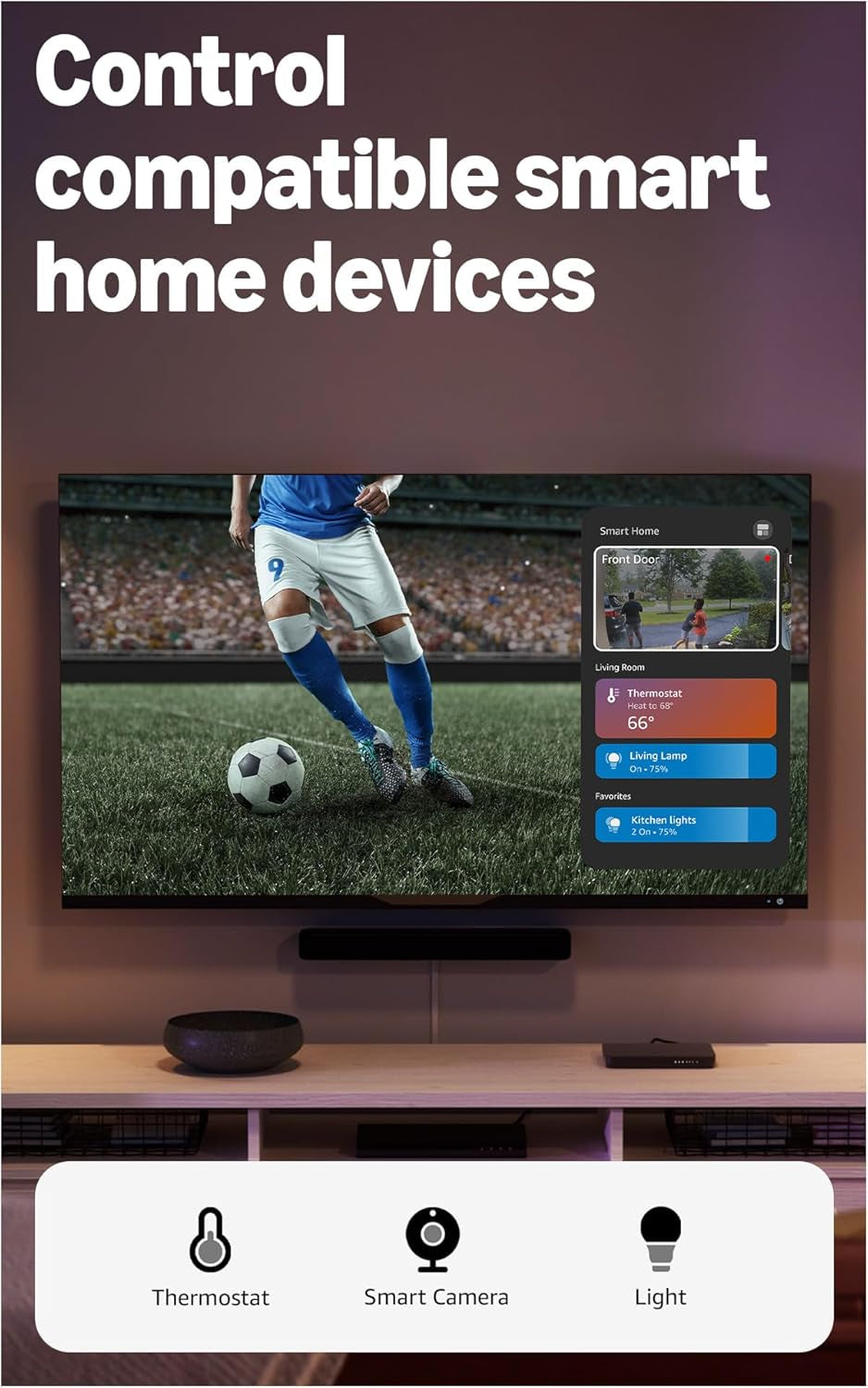 Amazon Fire TV Stick 4K plus (Newest Model) with Ai-Powered Fire TV Search, Wi-Fi 6, Stream Hundreds of Thousands of Movies and Shows, Free & Live TV, Find Shows Faster with Alexa+