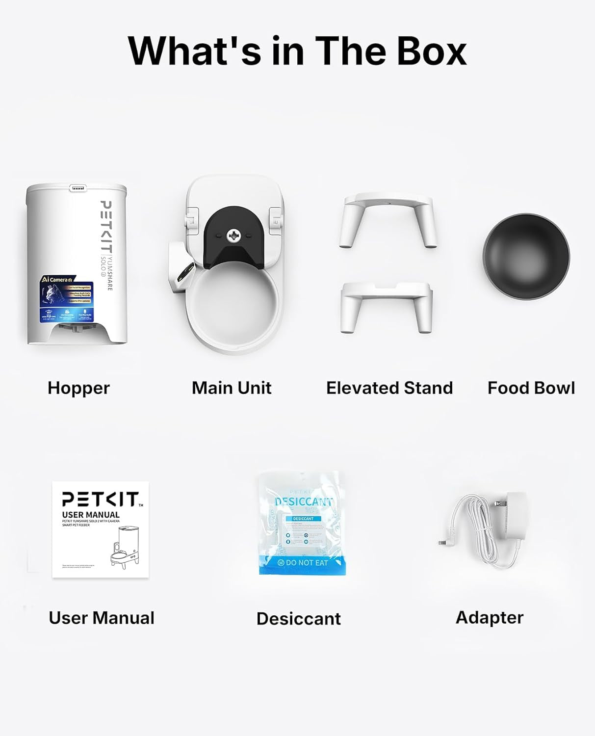 PETKIT Automatic Cat Feeder with Camera, Upgraded Multi-Cat Recognition, 2.4G&5G Wifi Pet Feeder with Freshness Preservation,3L Timed Food Dispenser with Low Food Sensor,Night Vision Motion Capturing