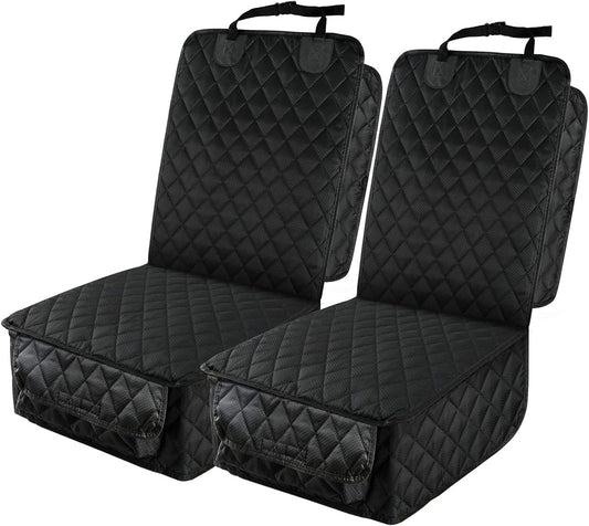 Waterproof Front Seat Car Cover 2 Pack, Full Protection