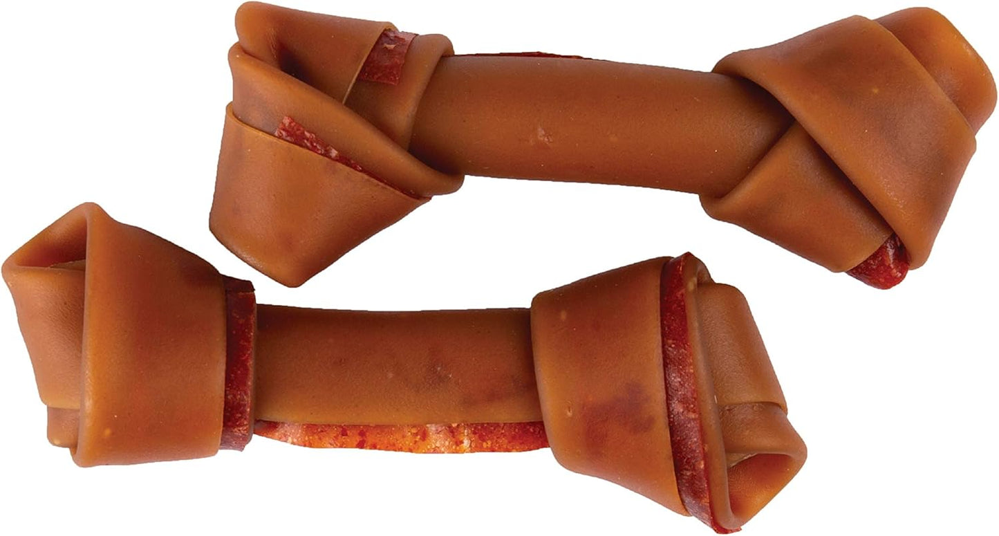 Smartbones Medium Bones with Real Peanut Butter Rawhide-Free Chews for Dogs, 4 Count