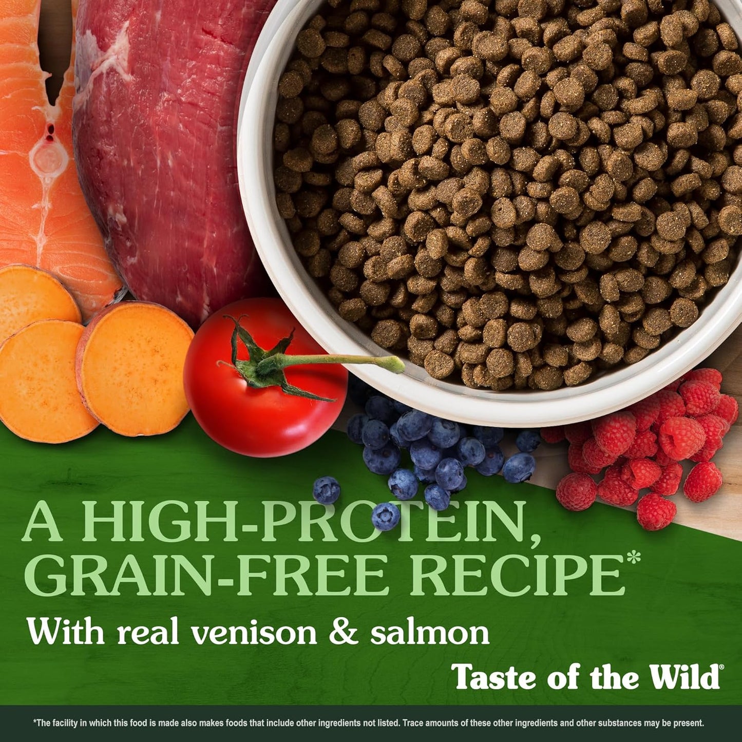 Taste of the Wild Rocky Mountain All Life Stages High Protein Grain-Free Recipe with Roasted Venison & Smoke-Flavored Salmon Dry Cat Food 14Lb Bag