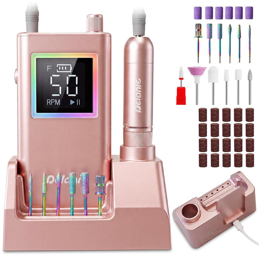 Delanie 50000 RPM Electric Nail Drill Professional Efile & Charging Station