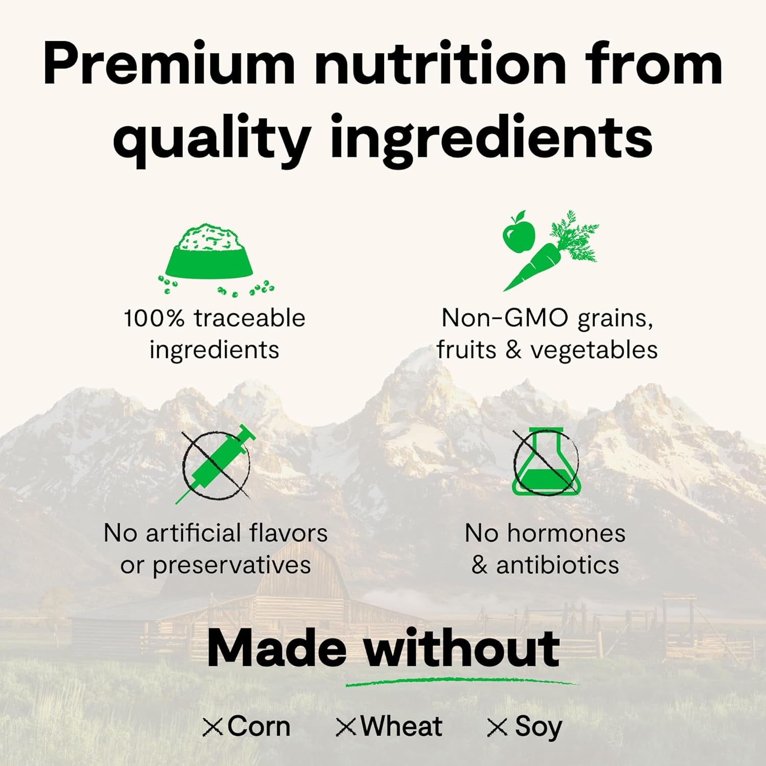 Open Farm, Rawmix Dry Dog Food with Ancient Grains, Protein-Packed Kibble Coated in Bone Broth with Freeze Dried Raw Chunks, Salmon Whitefish & Rockfish, Wild Ocean Recipe, 20Lb Bag