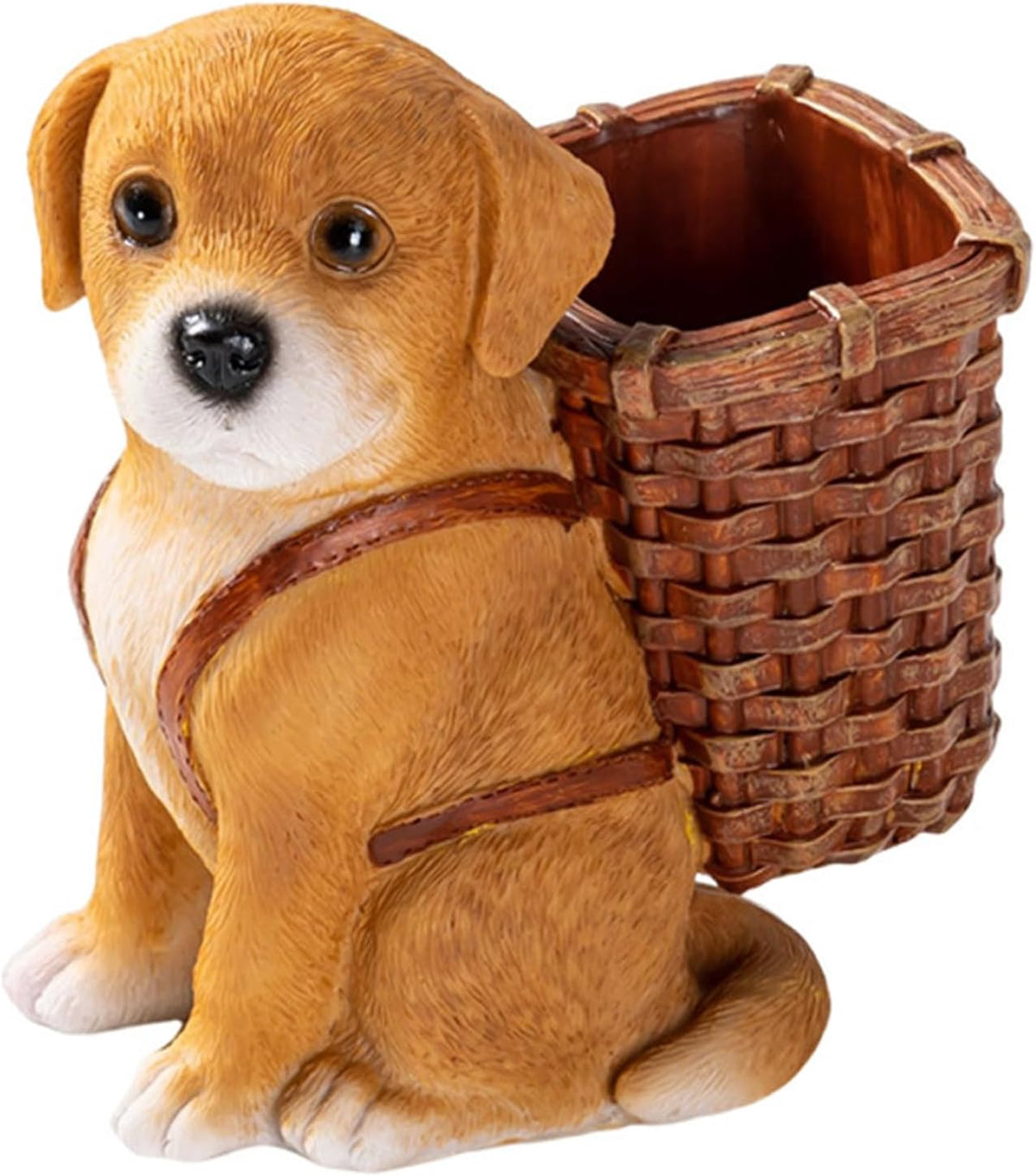Dog Pen Holder for Desk Labrador Retriever Gifts for Pen Pencil Holder Cup Funny Desktop Organizer for Home Office School Desk Decor