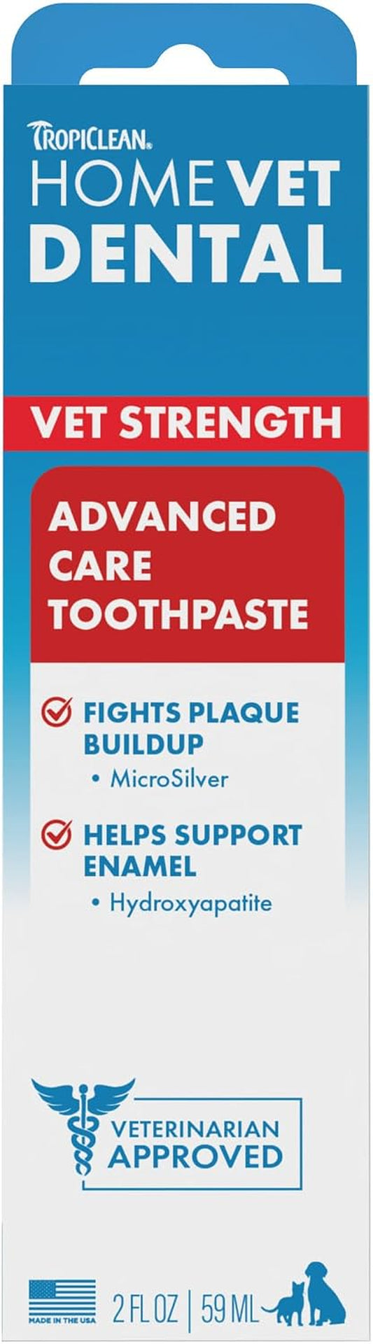 Homevet Dog Toothpaste, Advanced Teeth Cleaning & Dental Care, Cat Safe