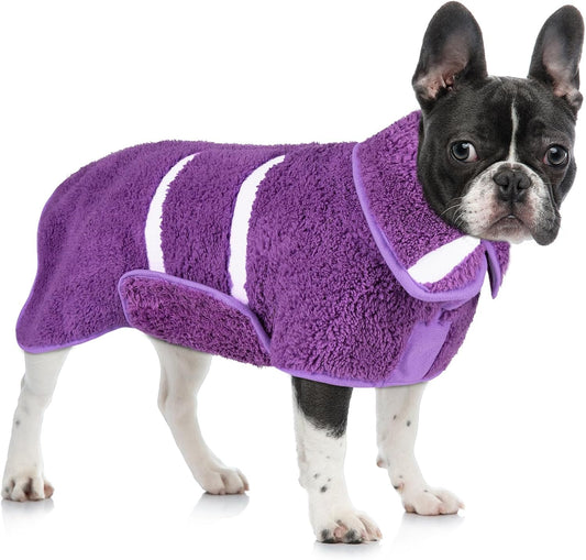 Unicorn Catcher Dog Bathrobe Super Absorbent Quick Drying Robe for Dogs