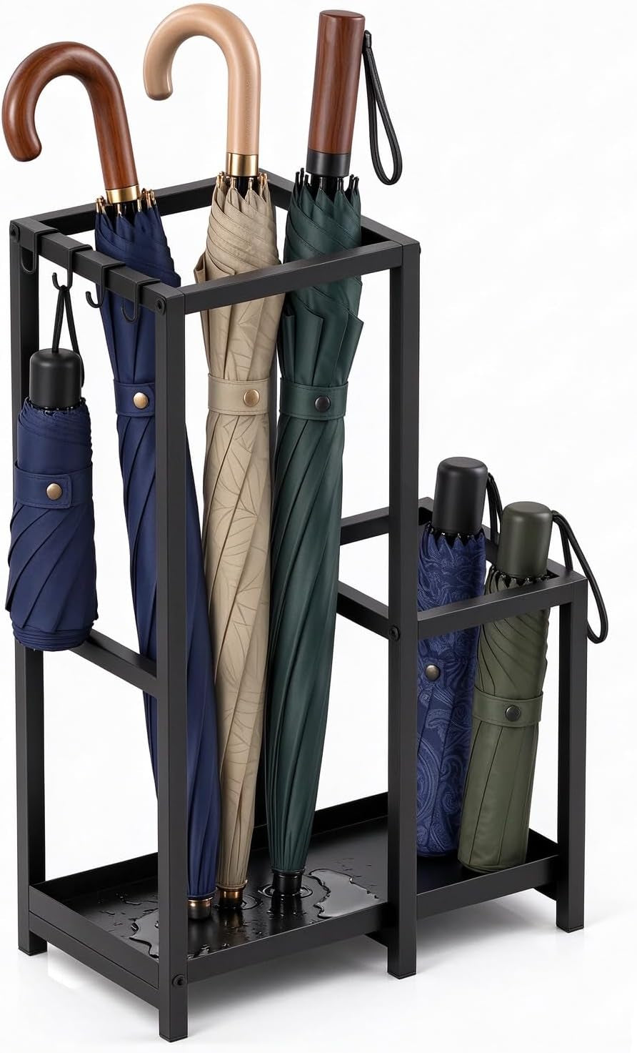 Umbrella Stand for Entryway, Indoor Umbrella Holder Storage Rack