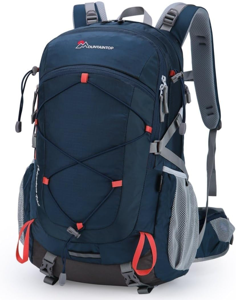 MOUNTAINTOP 40L Hiking Backpack, Lightweight Outdoor Backpacking Pack