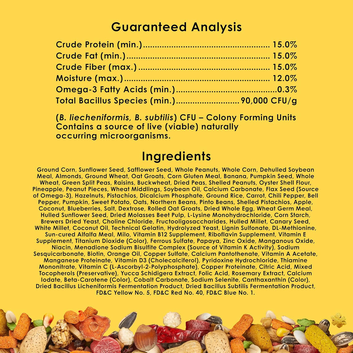 Kaytee Fiesta Macaw Food, Nutritious and Fun Blend, 4.5 Pounds